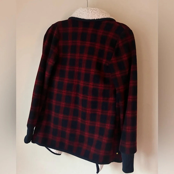Abercrombie & Fitch Buffalo Plaid Sherpa Lined Jacket - Sz XS - NWT - Picture 6 of 6